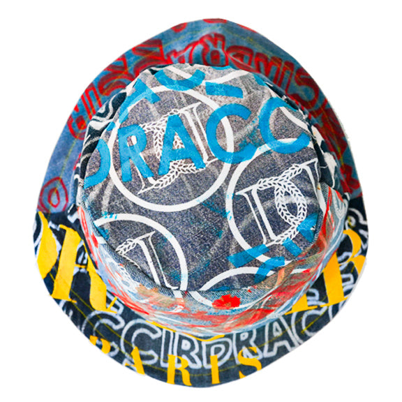 DRACCIR DESTROYED DENIM BUCKET HAT 2319.19