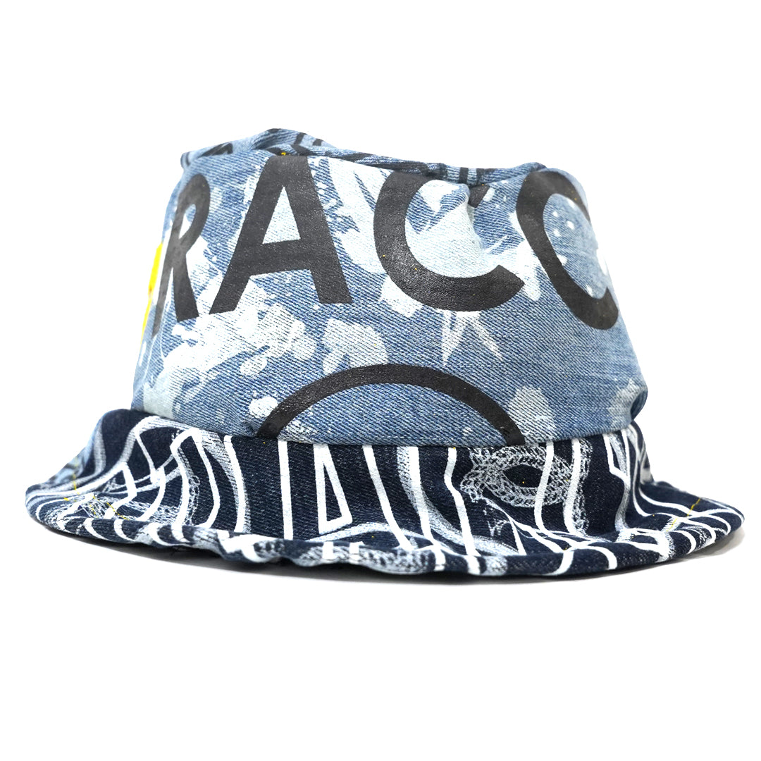 DRACCIR DESTROYED DENIM BUCKET HAT 2319.16 - UPTOWN