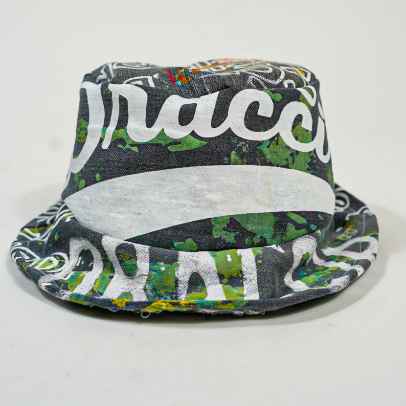 DRACCIR DESTROYED DENIM BUCKET HAT 2319.08 - OSCAR