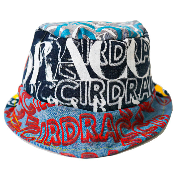 DRACCIR DESTROYED DENIM BUCKET HAT 2319.19