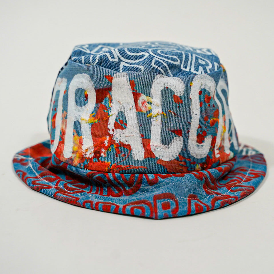 DRACCIR DESTROYED DENIM BUCKET HAT 2319.09 - PHOENIX