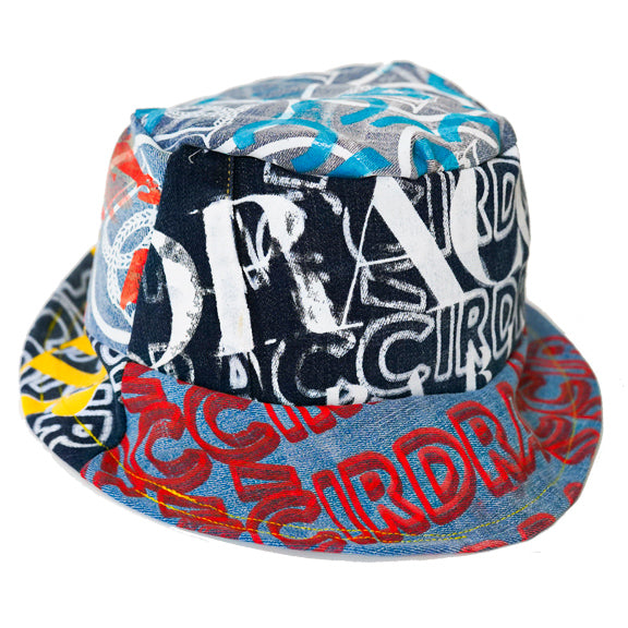 DRACCIR DESTROYED DENIM BUCKET HAT 2319.19