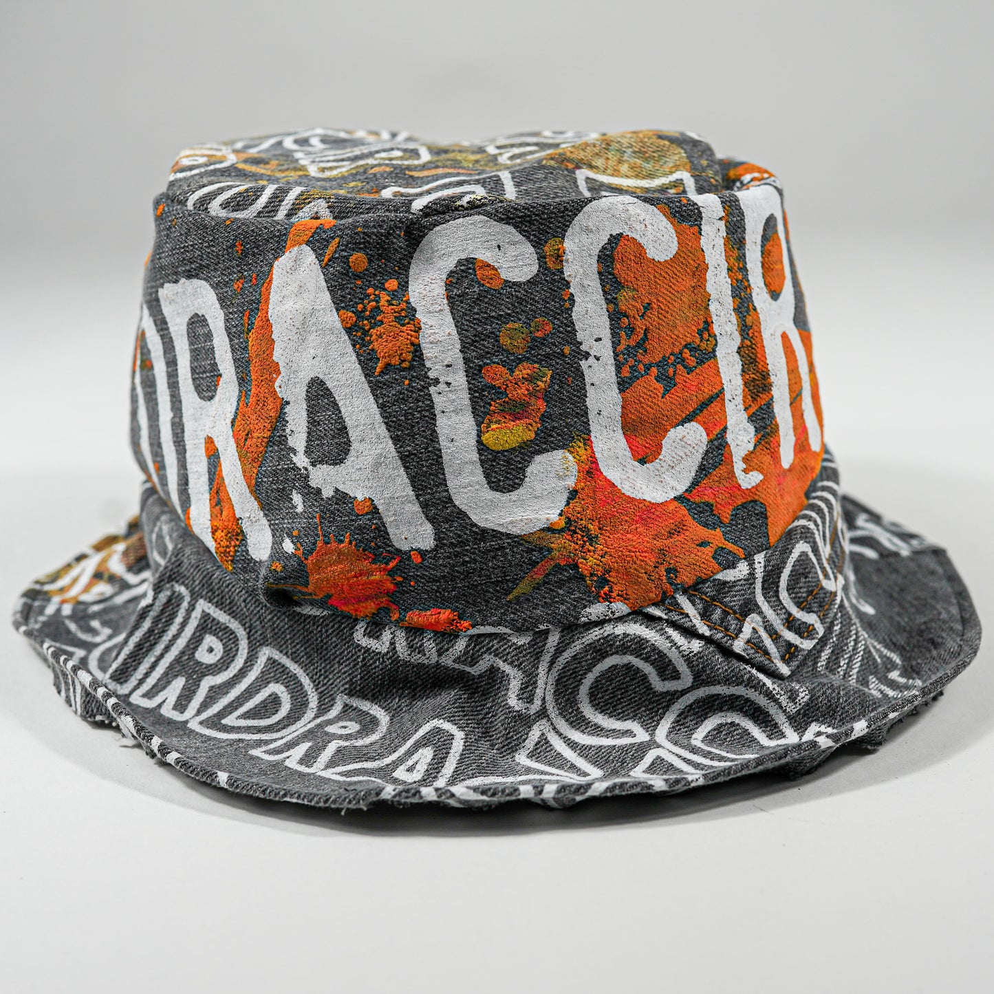 DRACCIR DESTROYED DENIM BUCKET HAT 2319.05 - TULSON