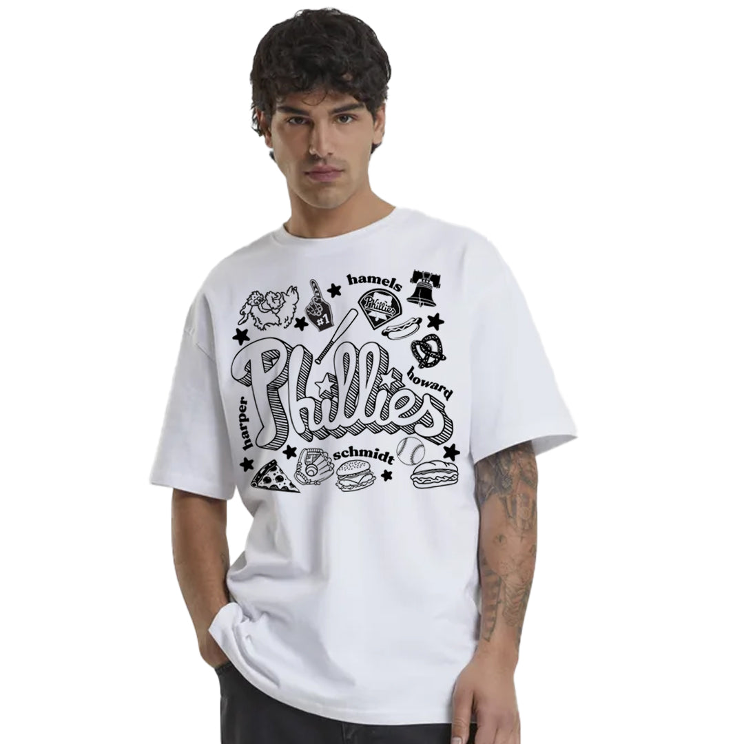 Unisex Screen print Papi Philadelphia Phillies Cultural Symbols T Shirt