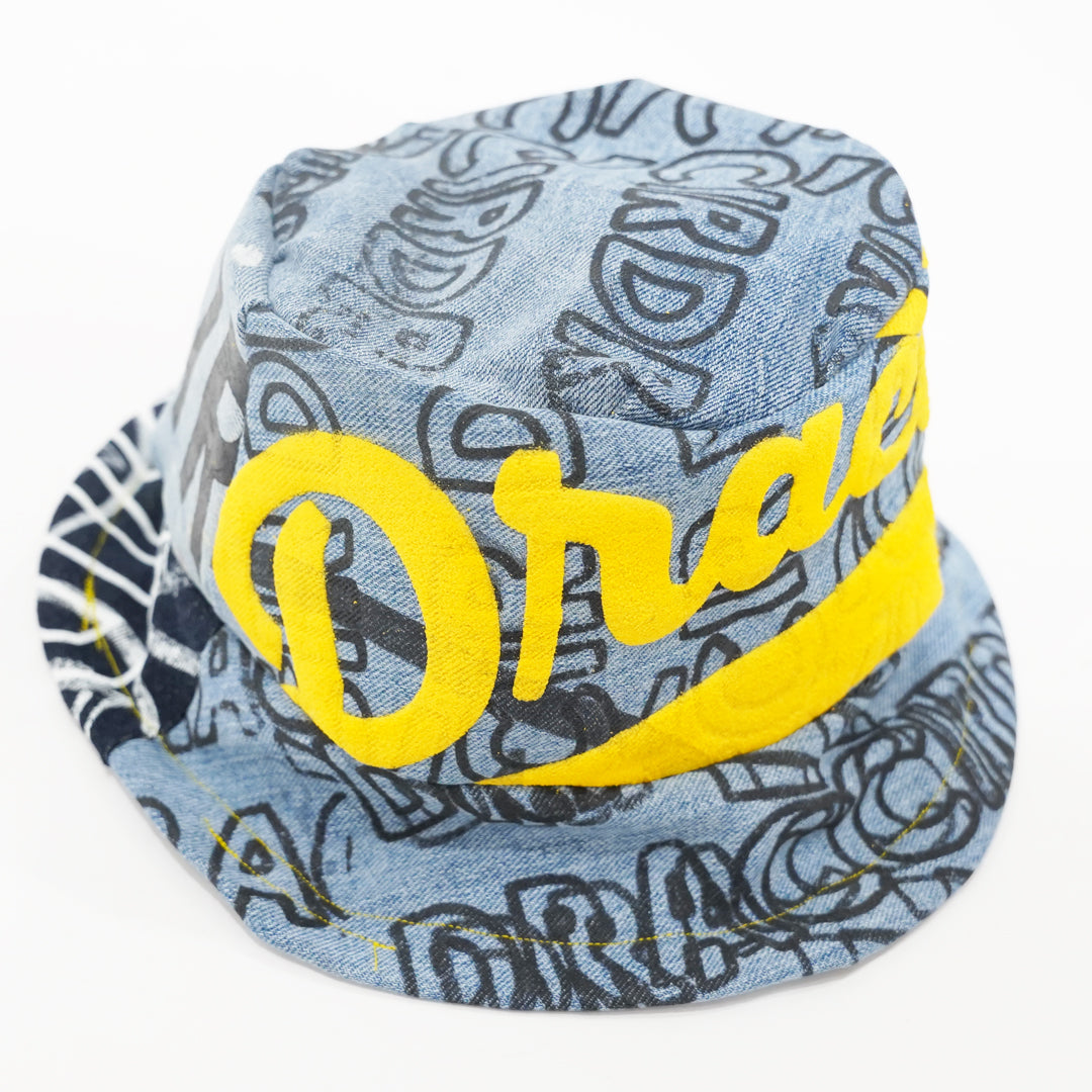 DRACCIR DESTROYED DENIM BUCKET HAT 2319.16 - UPTOWN