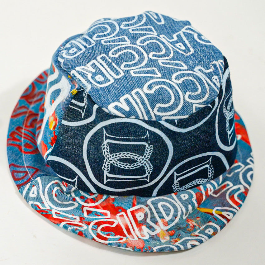 DRACCIR DESTROYED DENIM BUCKET HAT 2319.09 - PHOENIX