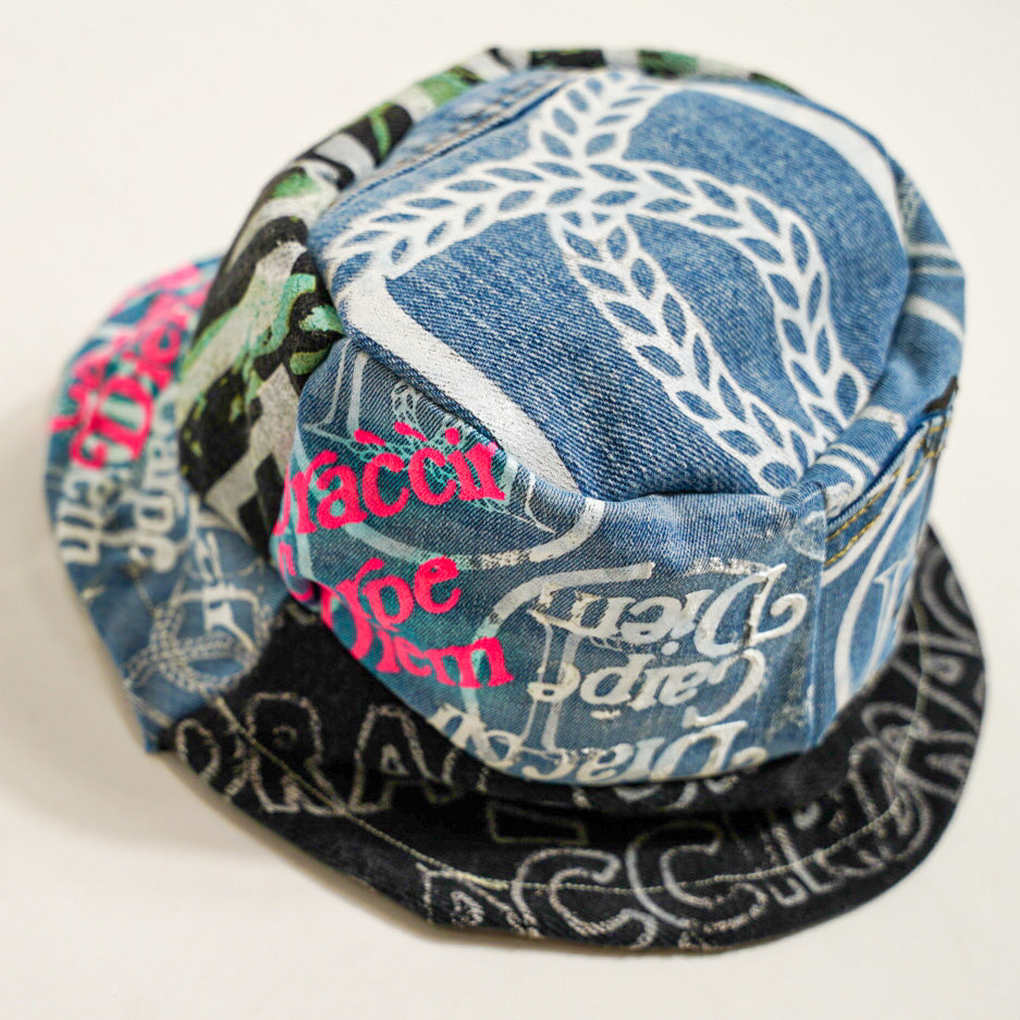 DRACCIR DESTROYED DENIM BUCKET HAT 2319.11 - WAIKIKI