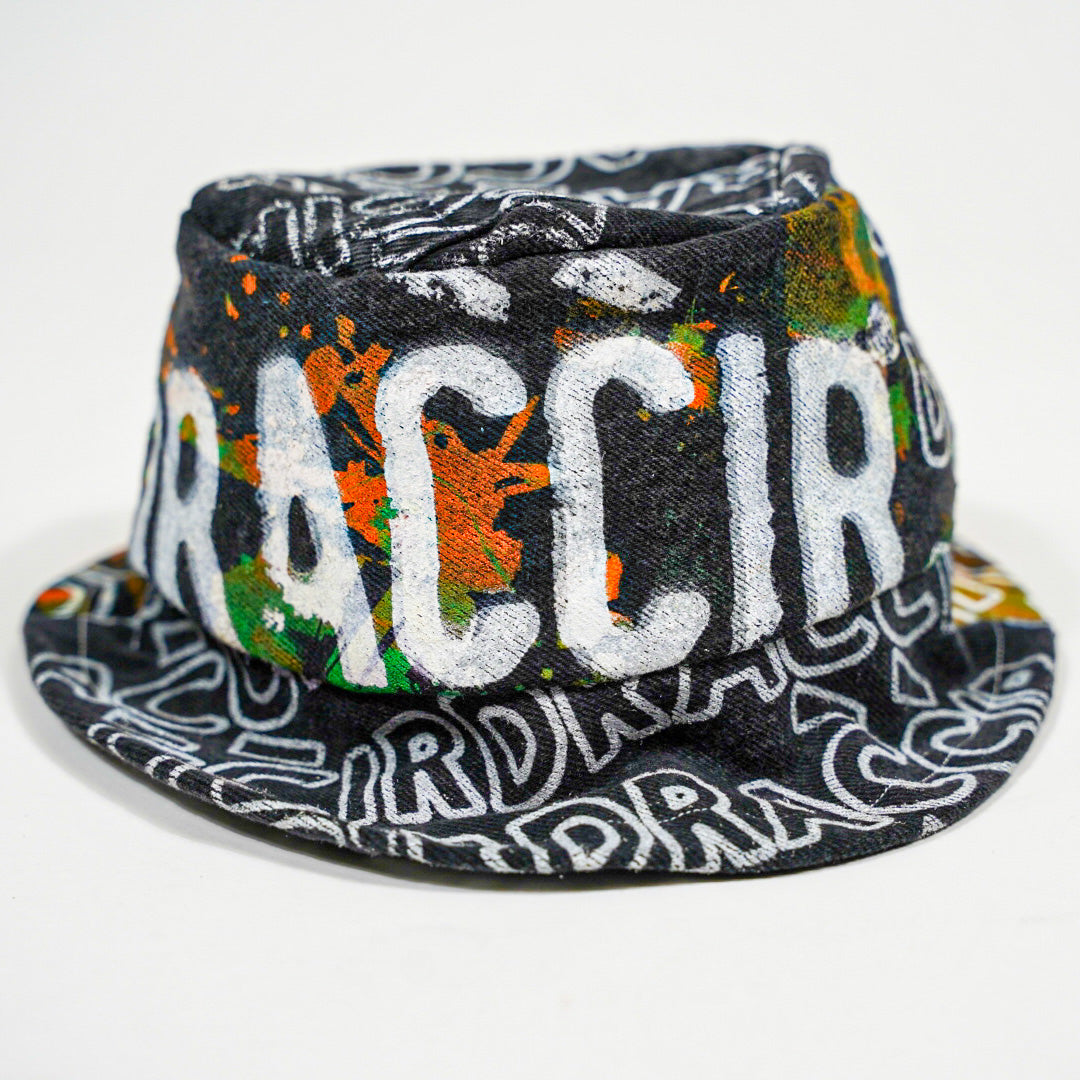 DRACCIR DESTROYED DENIM BUCKET HAT 2319.10 - MALCOLM MARTIN