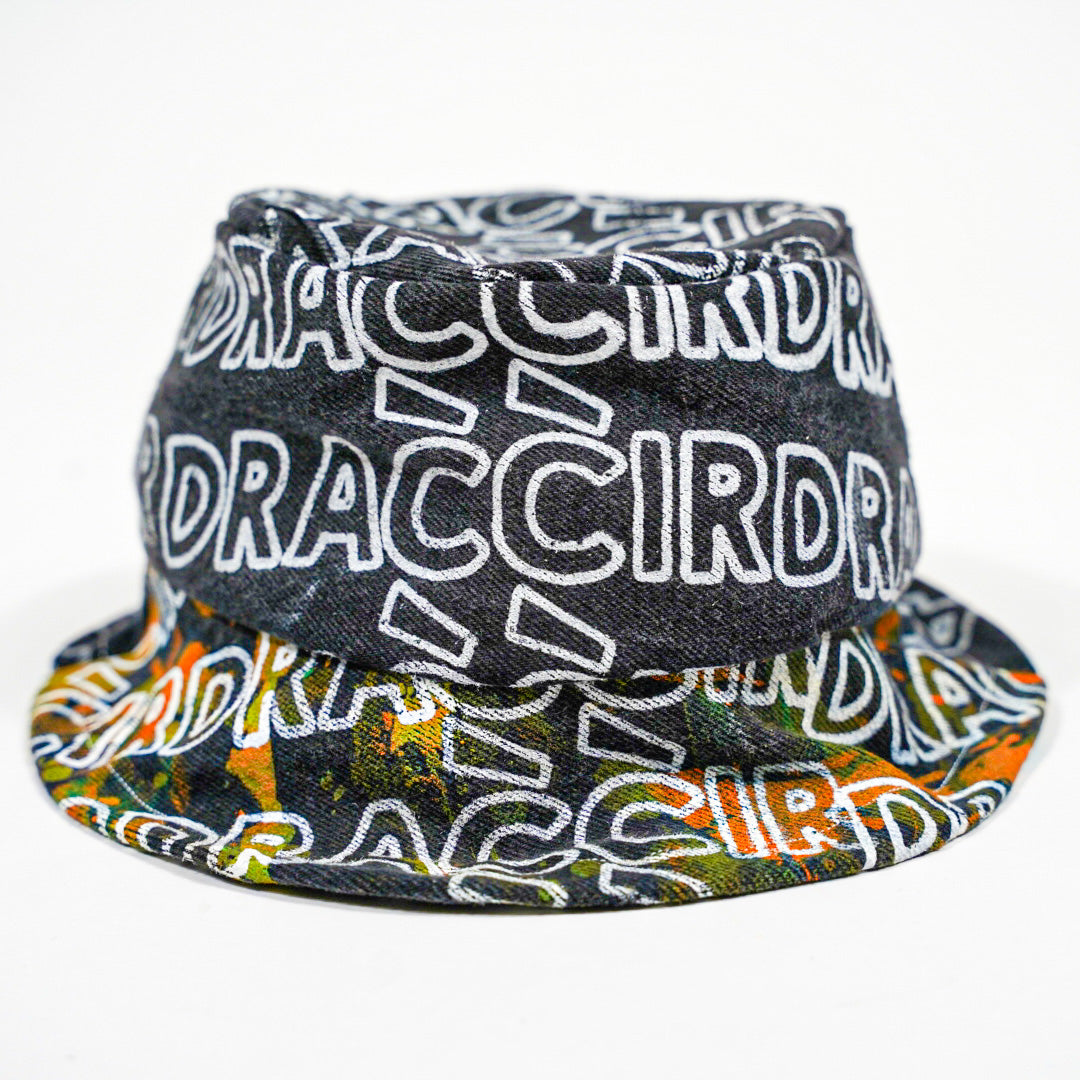 DRACCIR DESTROYED DENIM BUCKET HAT 2319.10 - MALCOLM MARTIN