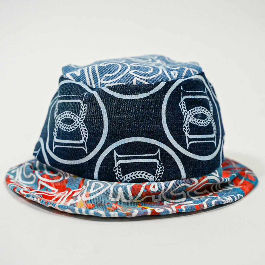 DRACCIR DESTROYED DENIM BUCKET HAT 2319.09 - PHOENIX