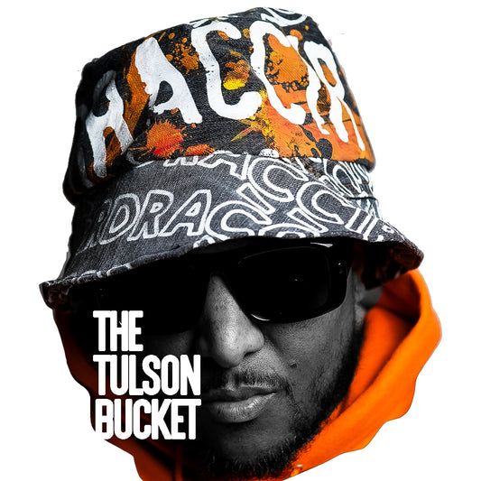 DRACCIR DESTROYED DENIM BUCKET HAT 2319.05 - TULSON