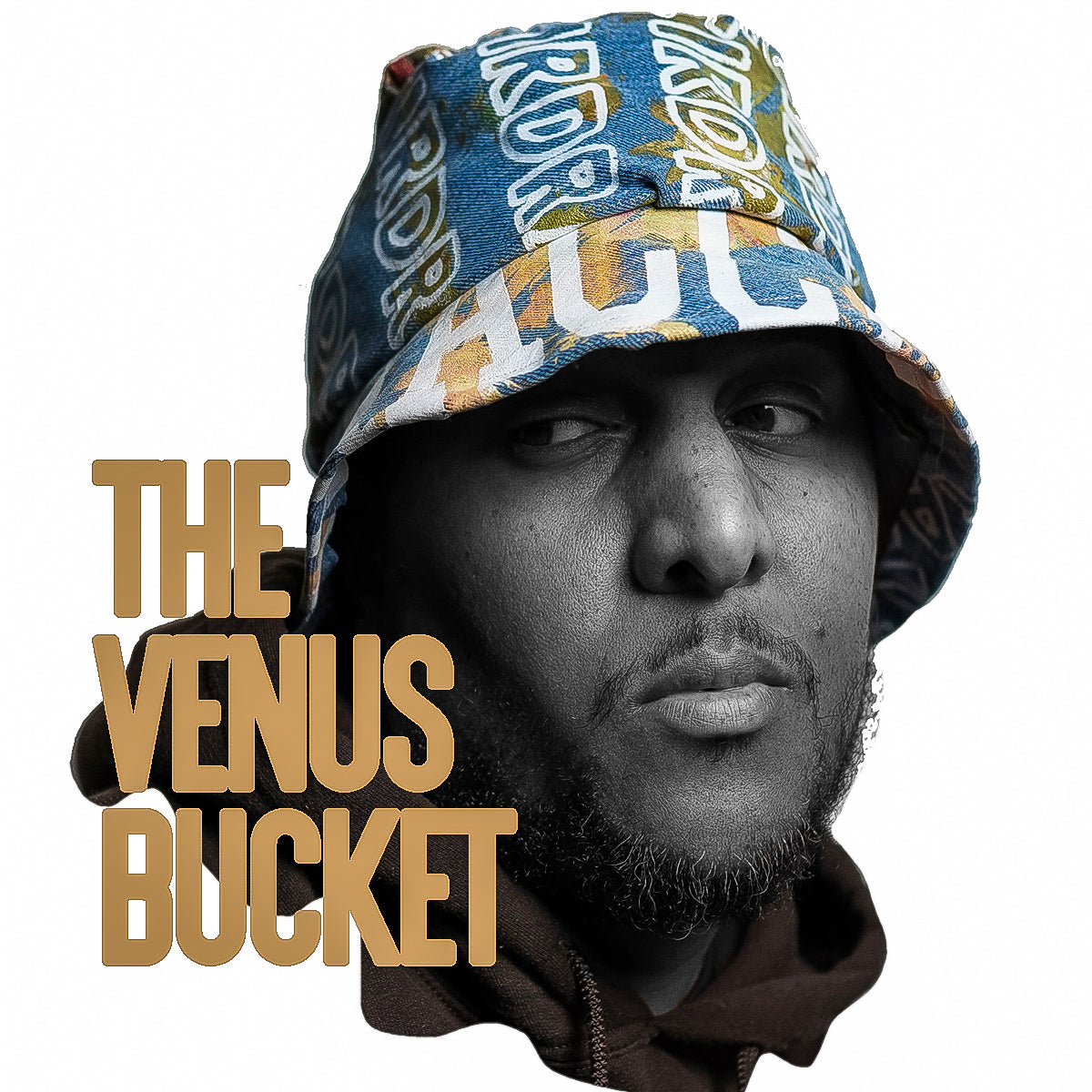 DRACCIR DESTROYED DENIM BUCKET HAT 2319.07 - VENUS