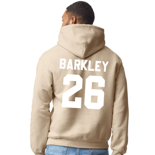 Unisex Screen Print Papi Saquon Barkley Philadelphia Eagles Super Bowl 59 Hoody Tan