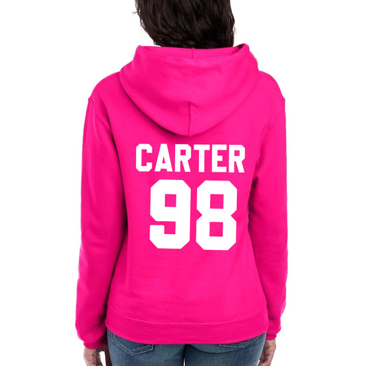 Unisex Screen Print Papi Jalen Carter Philadelphia Eagles Super Bowl 59 Hoody Pink