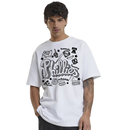 Unisex Screen print Papi Philadelphia Phillies Cultural Symbols T Shirt