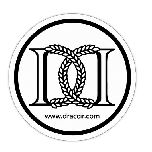 DRACCIR DD Logo Sticker 5 PACK